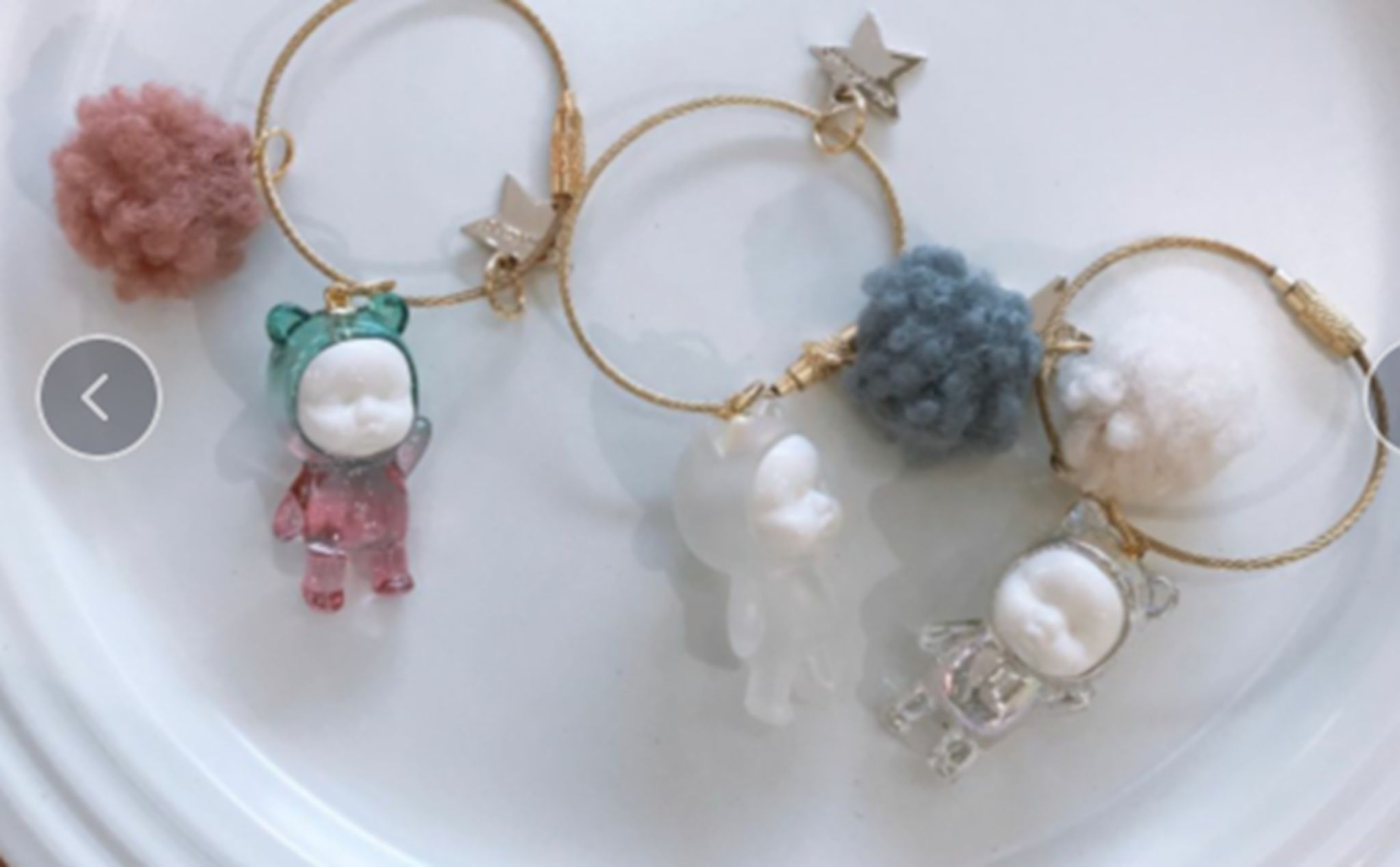 Yiwu Selection cute baby pendant /8431