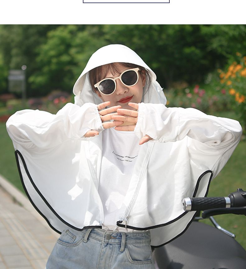 Summer Sun Protection For Women 蝙蝠衫 Specification drawing