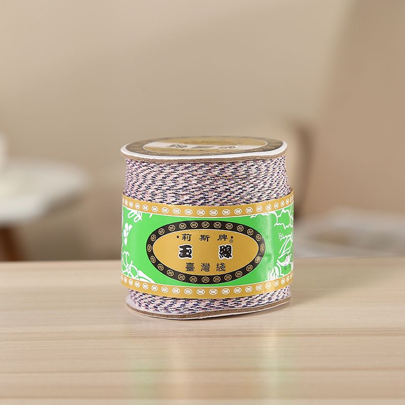 130M/Curly Yarn Plus Gold Jade Thread 1Mm Handmade Diy China Knot Braided Wire Bracelet Sachet Braided Rope details Picture