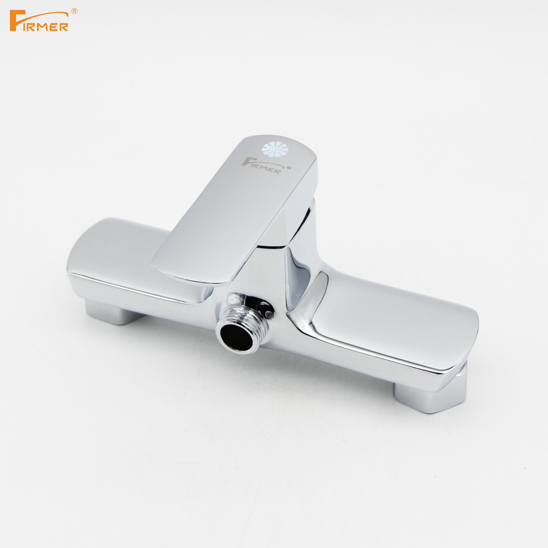 FIRMER shower faucet full copper bath switch bathroom triple cold and hot water faucet details Picture