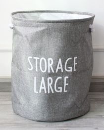 STORAGE LARGE cotton cord compound bucket /35615
