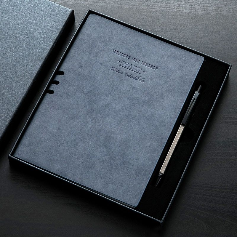 Thickened notebook Custom A5 retro business notebook office meeting notebook literary college student diary Specification drawing