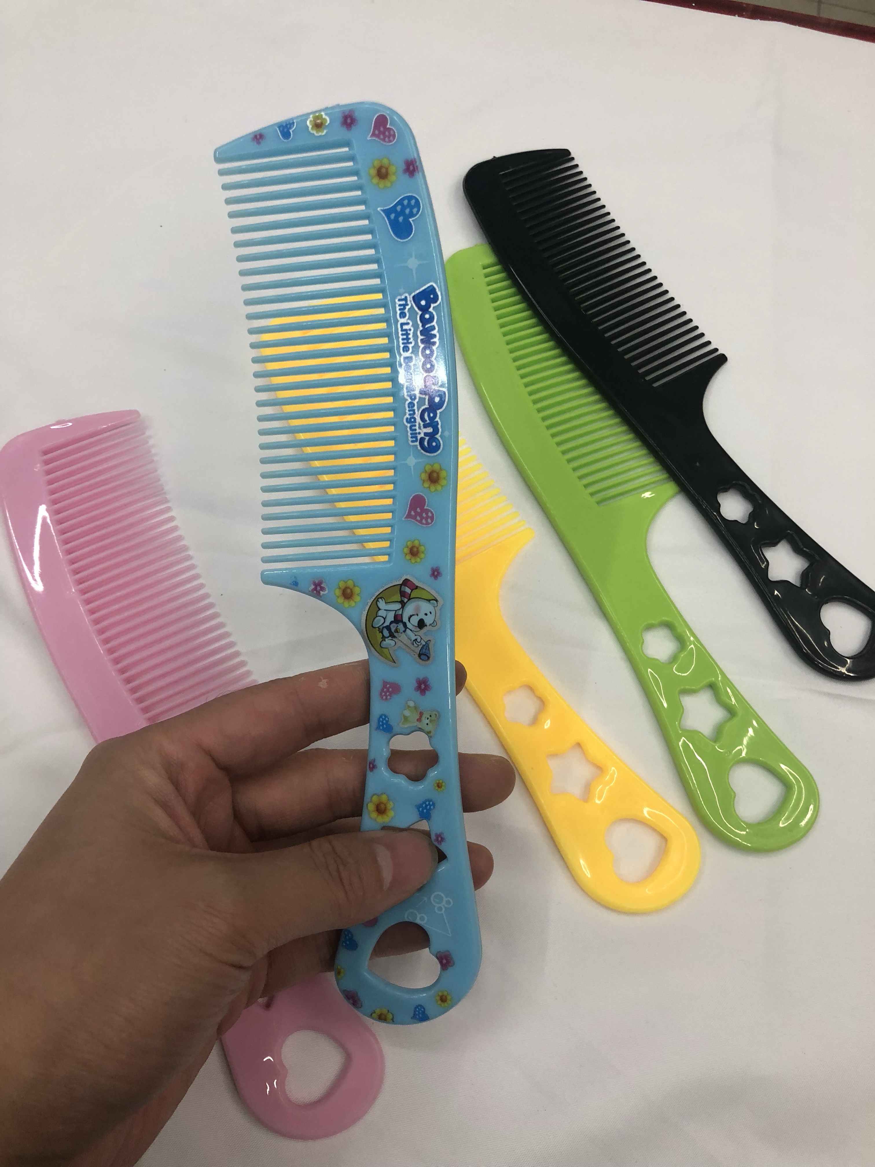 发梳头饰实物图