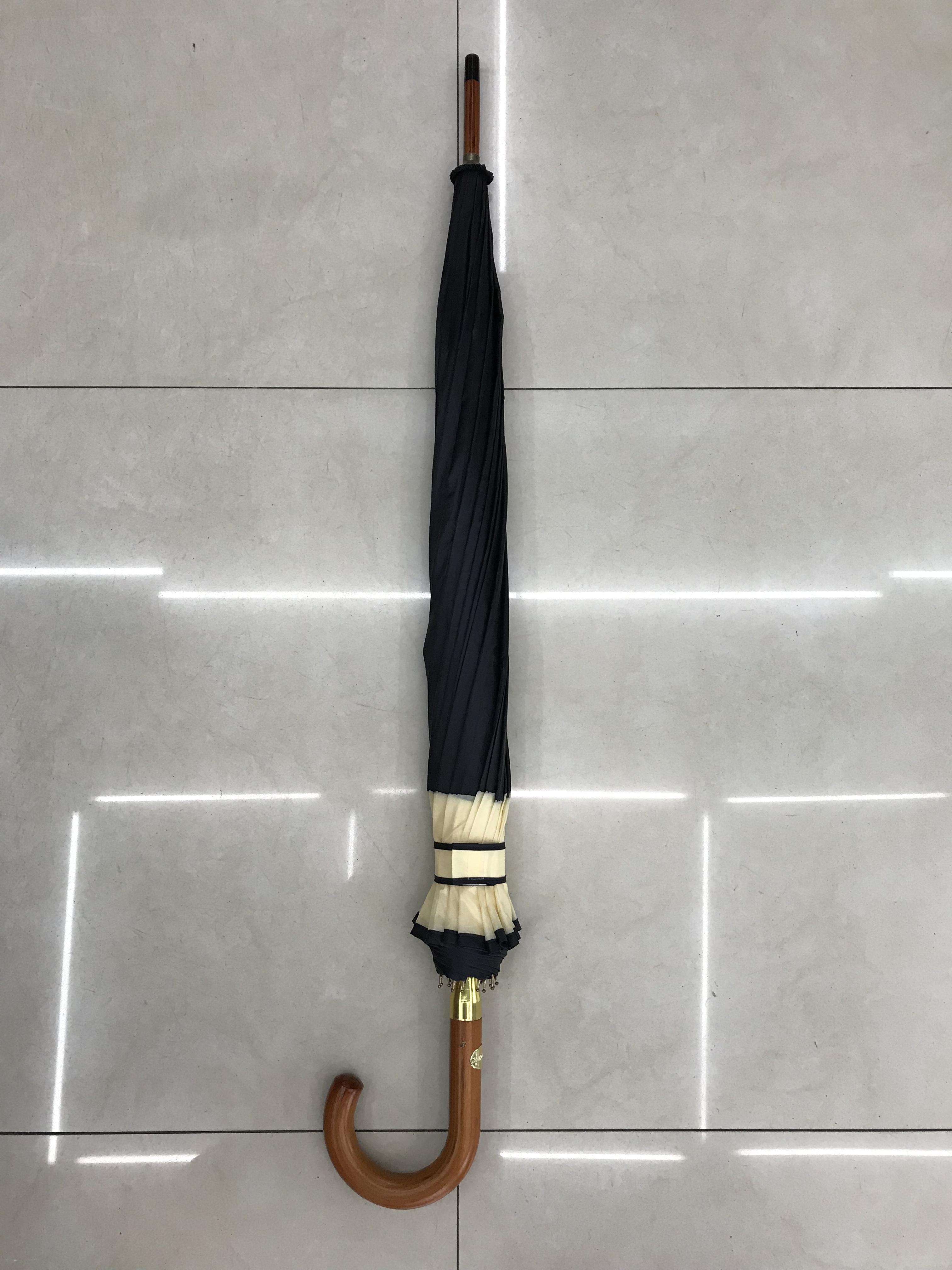 16K Wood Center Bar Side Umbrella Business Umbrella Adult Umbrella details Picture