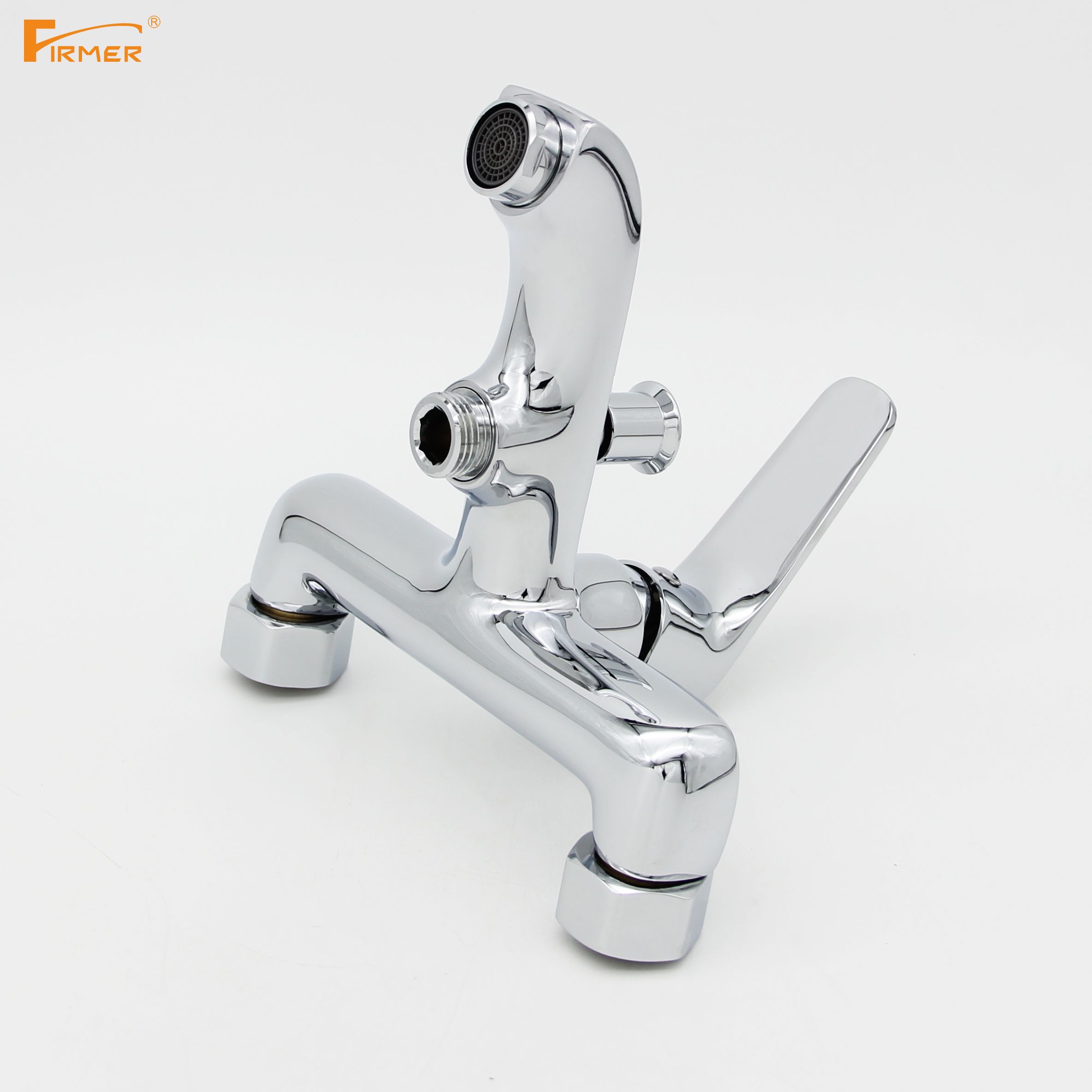 FIRMER Shower faucet all copper hot and cold bath triple bath tub bath faucet Application Scenario