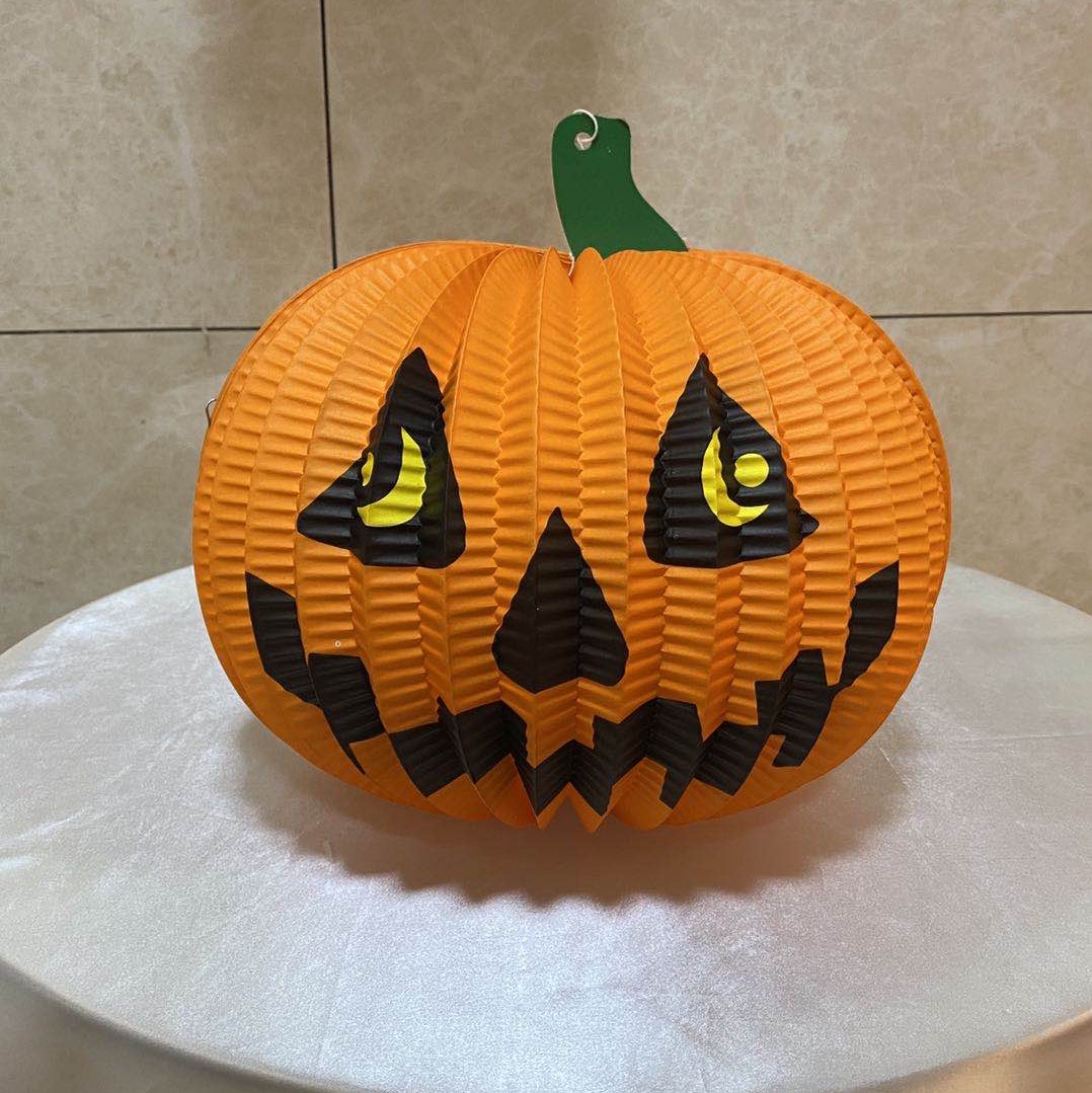 Halloween Pendant Small Pumpkin Paper Lantern 26Cm11