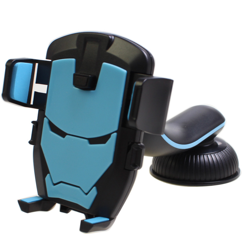 钢铁侠手机支架蓝色