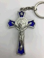 厂家直销十字架钥匙扣，基督教十字架，金属挂件，环保锌合金压铸件，珐琅工艺，吉高配件。细节图
