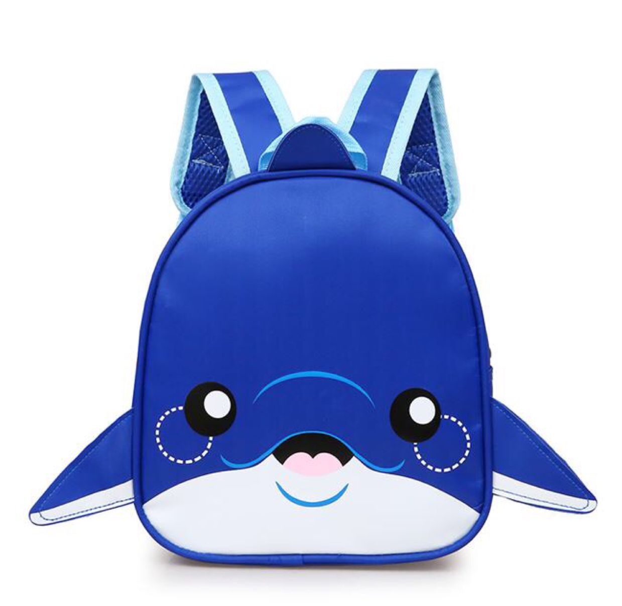 包卡通可爱小鲨鱼男女孩背包宝宝幼儿园书包儿童包包新款鲸鱼双肩