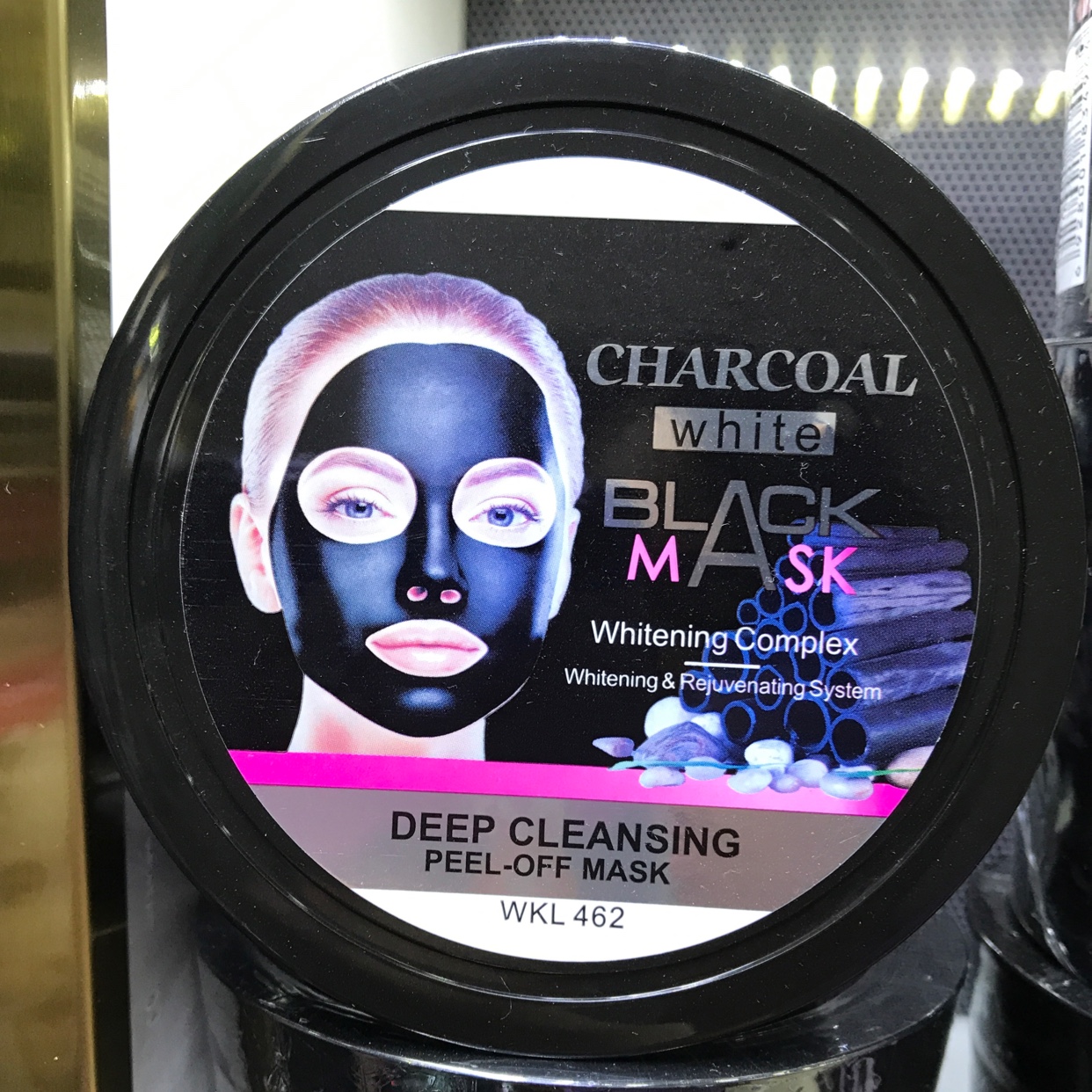Bamboo charcoal black tearing mask mud 300g full figure