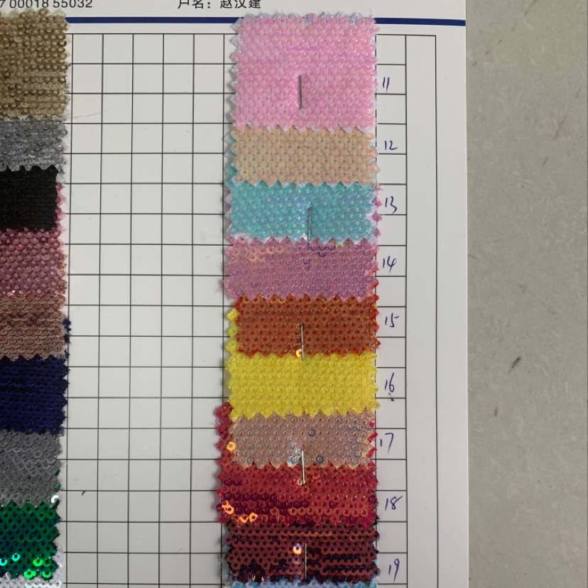 亮片特殊绣3厘鱼鳞片细节图