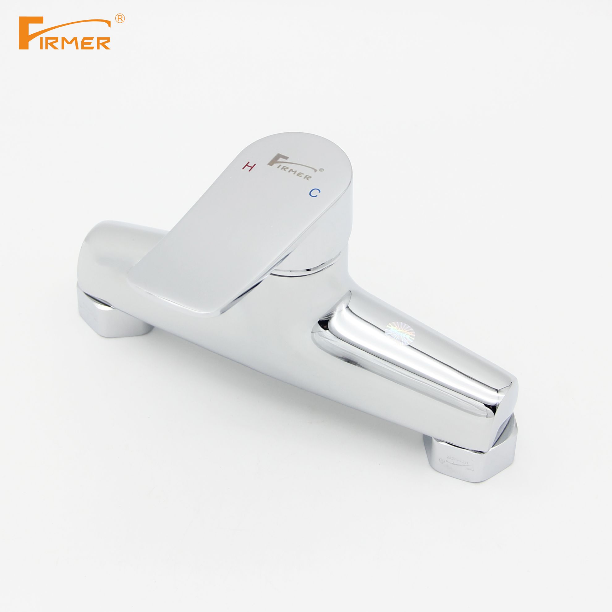 FIRMER Shower faucet tub triple bath bath hot and cold water heater details Picture