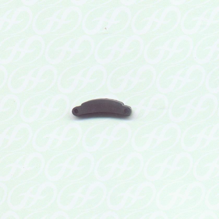 2 Manufacturers direct sales of PVC soft glue into zip zip head PP plastic pull head clothing bags pull brand pull tail pull rope
