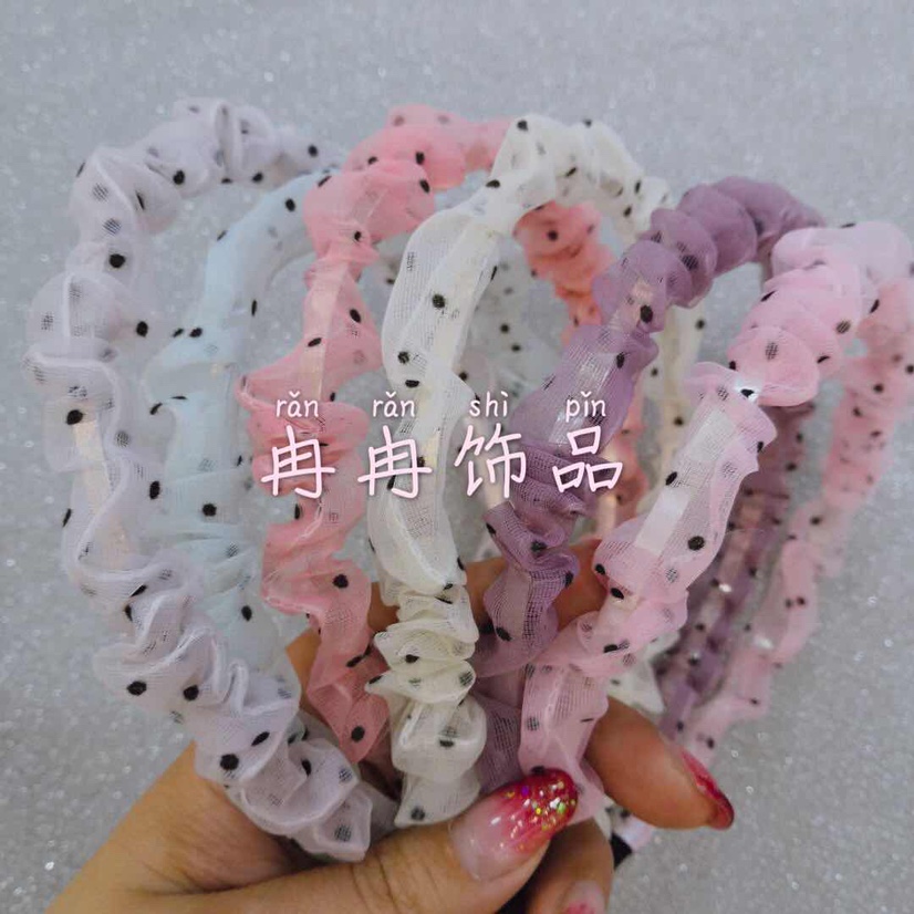 BM storm point lace multi-color optional fashion headband thumbnail