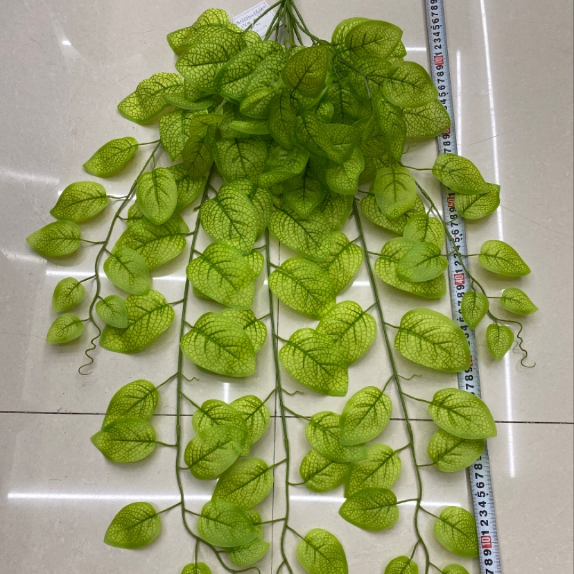 125 rubber leaf green mesh leaf
