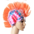 Halloween party wig, personalized punk costume, masquerade ball, funny performance wig, bar, funny comb hair Item Picture