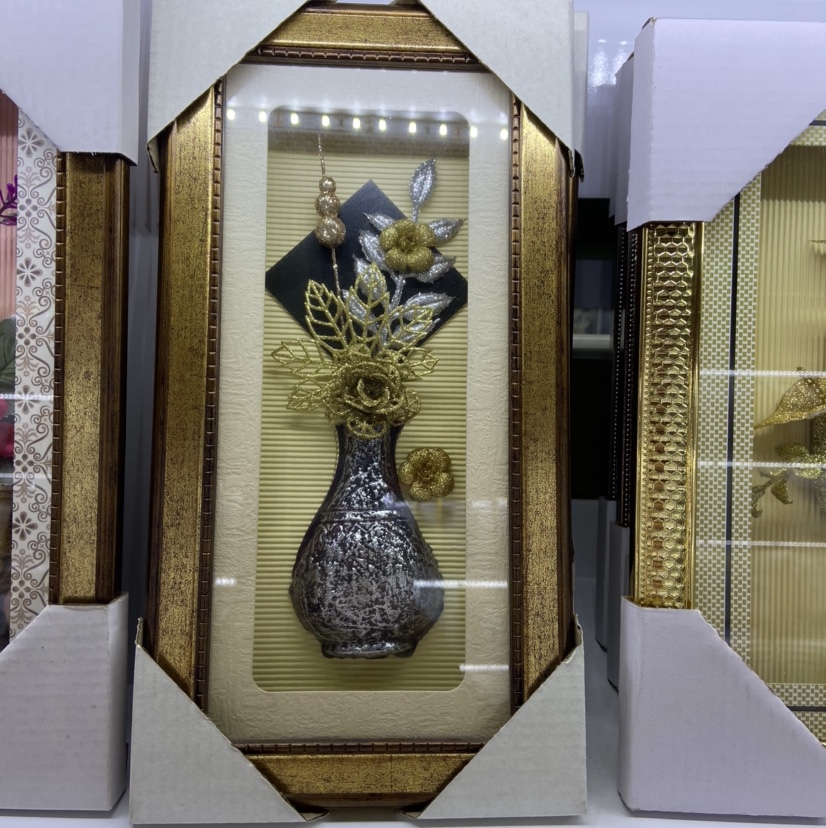 Retro three-dimensional decorative painting