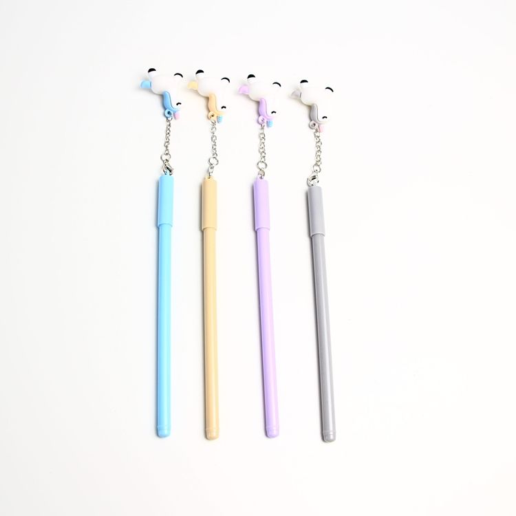 Solid color little Unicorn pendant neutral pen thumbnail