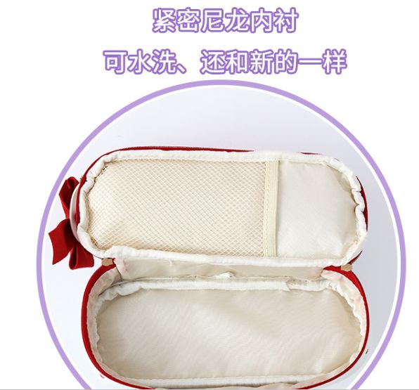 少女心可爱笔袋日系潮ins风 简约大容量小学生高颜值文具铅笔盒