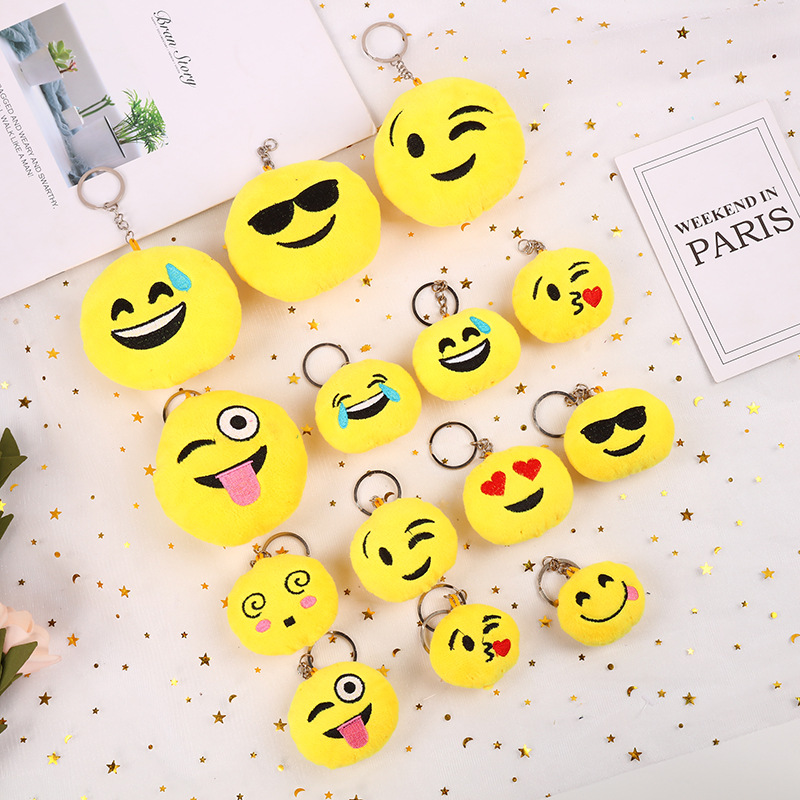 6厘米表情包毛绒公仔玩具挂件批发详情图7