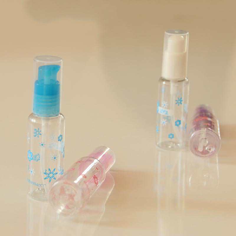 20ml printed press bottle, lotion bottle, shampoo, hand soap and body wash bottle
