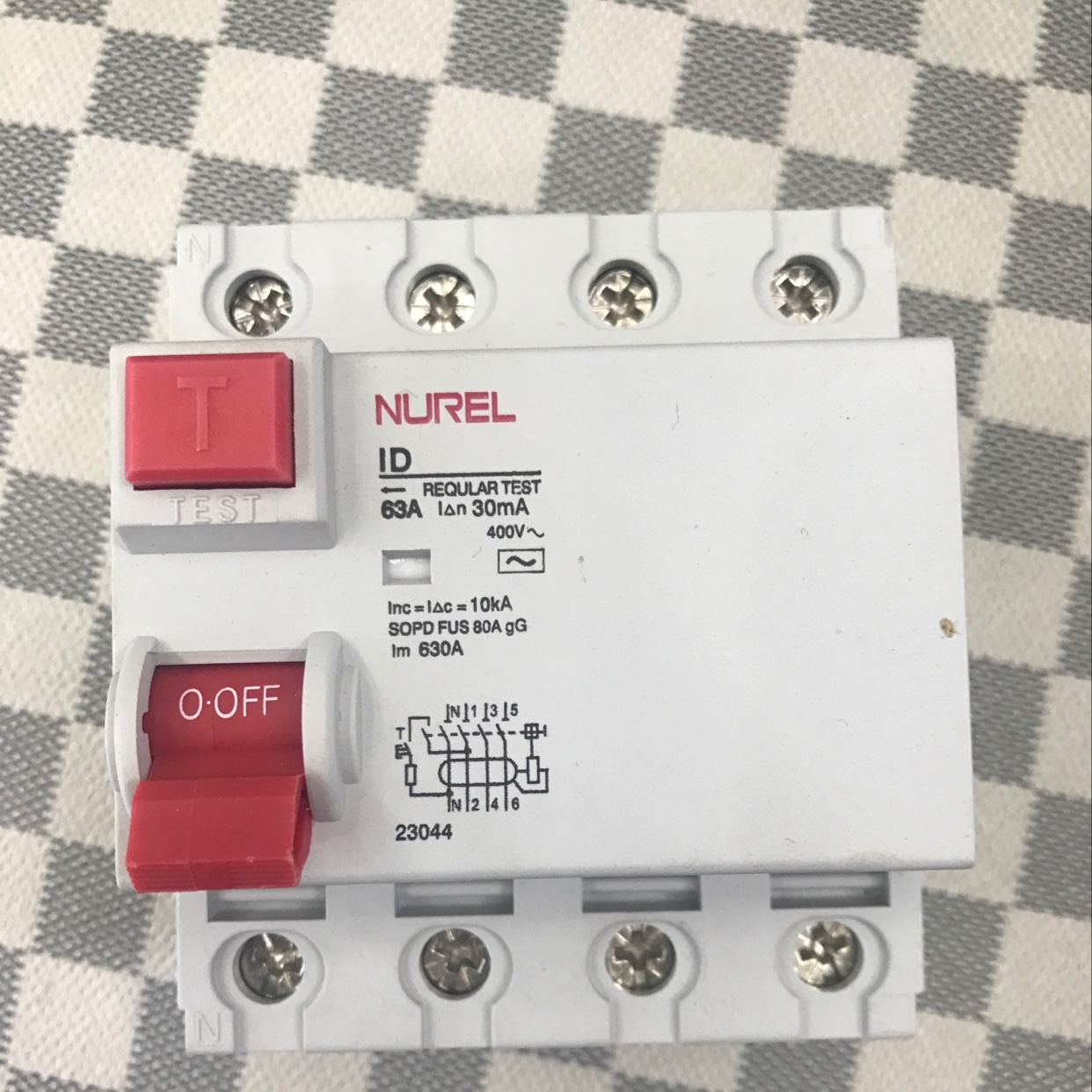 NUREL leakage switch 1