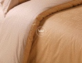 HotelBeddingins Mocha Heart Light Luxury Series High-end European brocade jacquard hotel linen bedding four-piece set All-cotton pure cotton quilt cover bed sheet details Picture