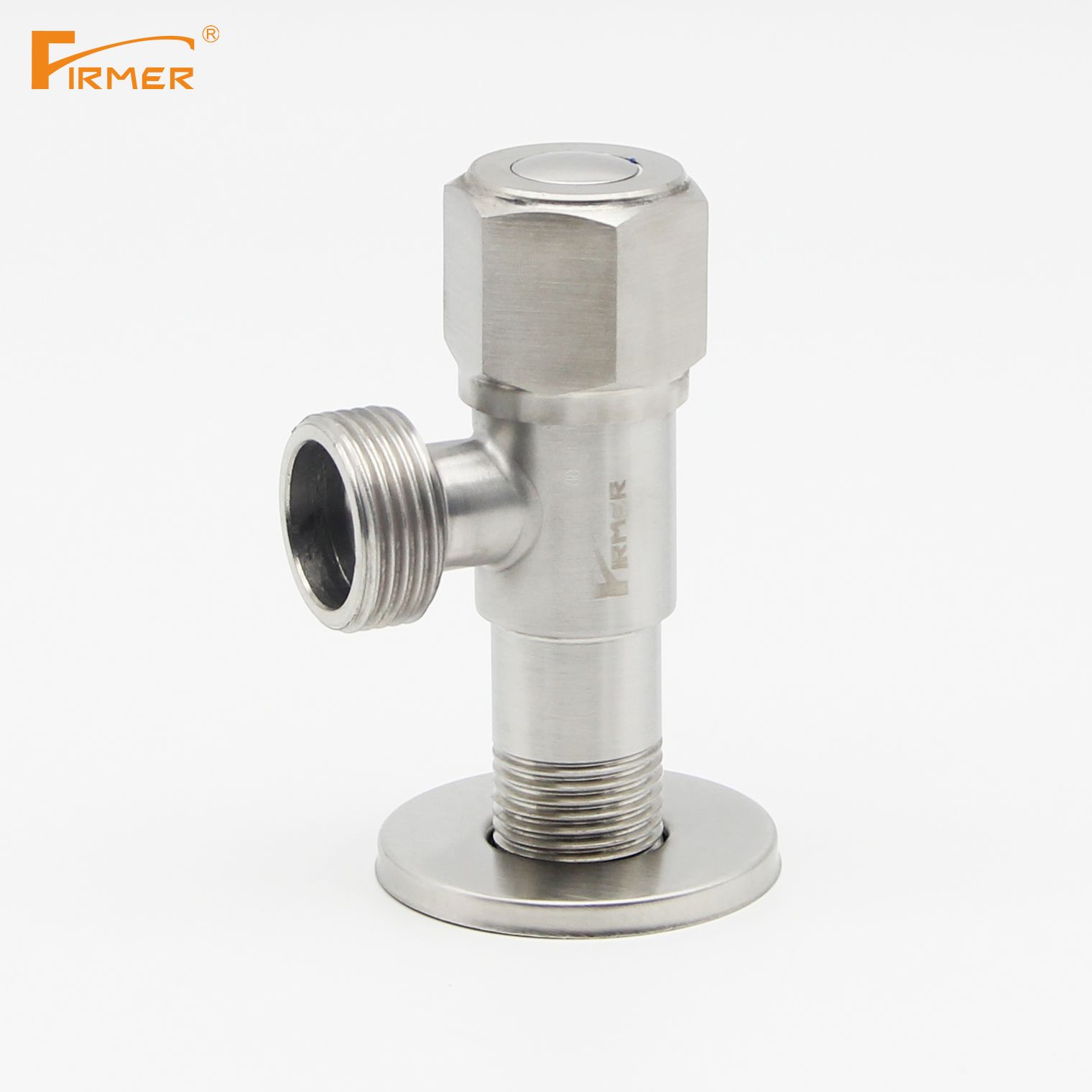 FIRMER 304 stainless steel triangle valve cold and hot water full valve switch off check valve water heater for home use full figure