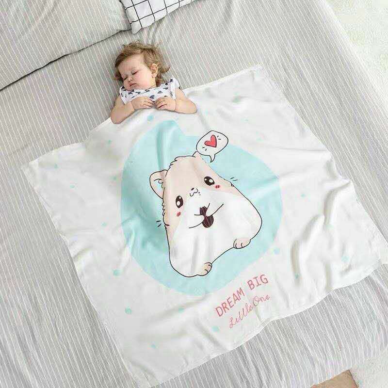 双层竹纤维童被110×110产品图
