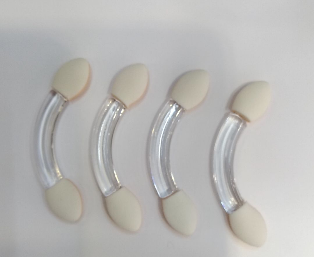 قضبان بلاستيكية شفافة، بيضاء، عينان details Picture