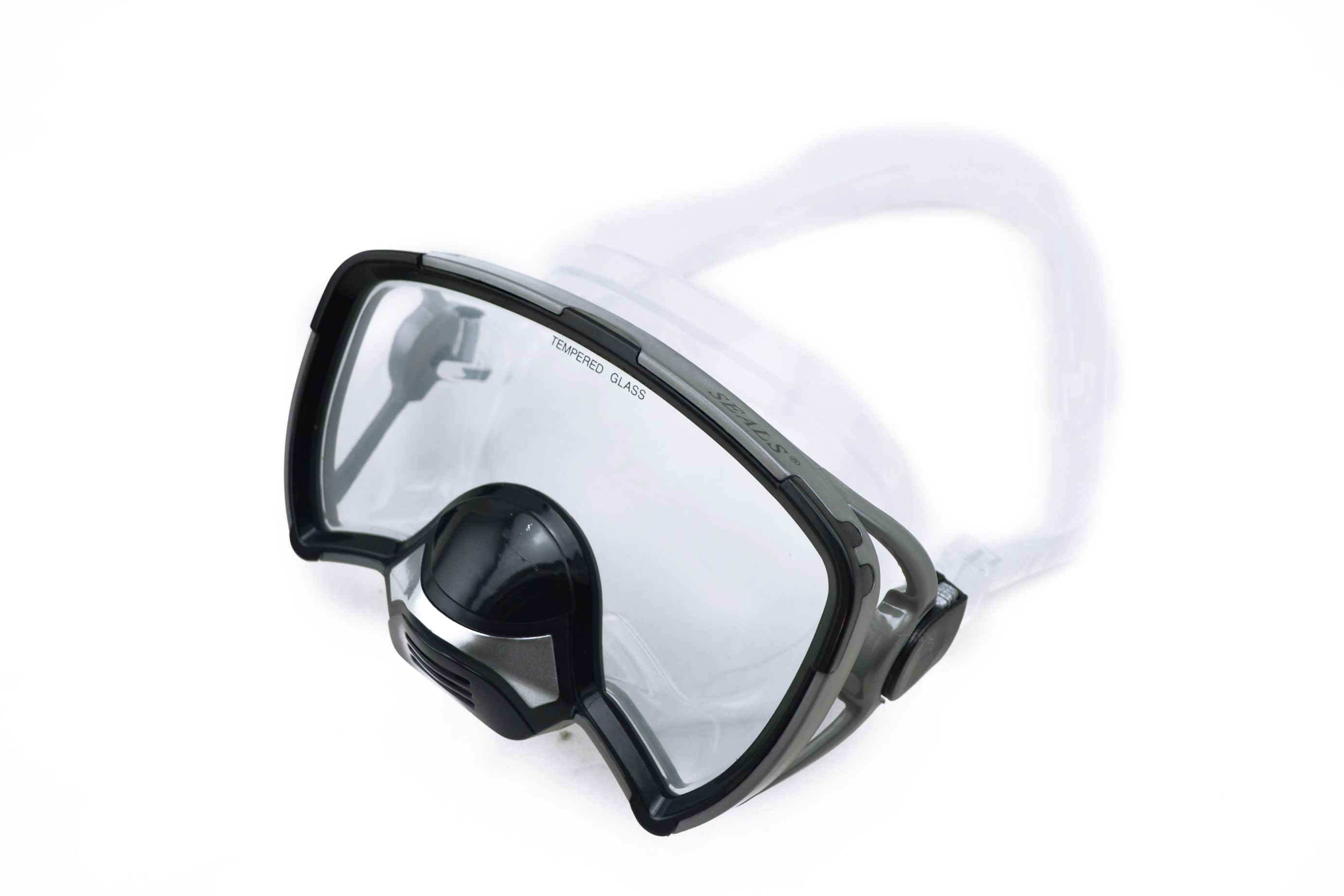 Silicone large frame swimming goggles hd waterproof diving glasses tempered glass goggles diving mask M33