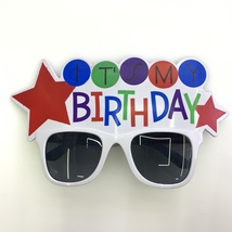 生日眼镜 蛋糕装饰搞怪眼镜聚会舞会派对眼镜 生日自拍道具