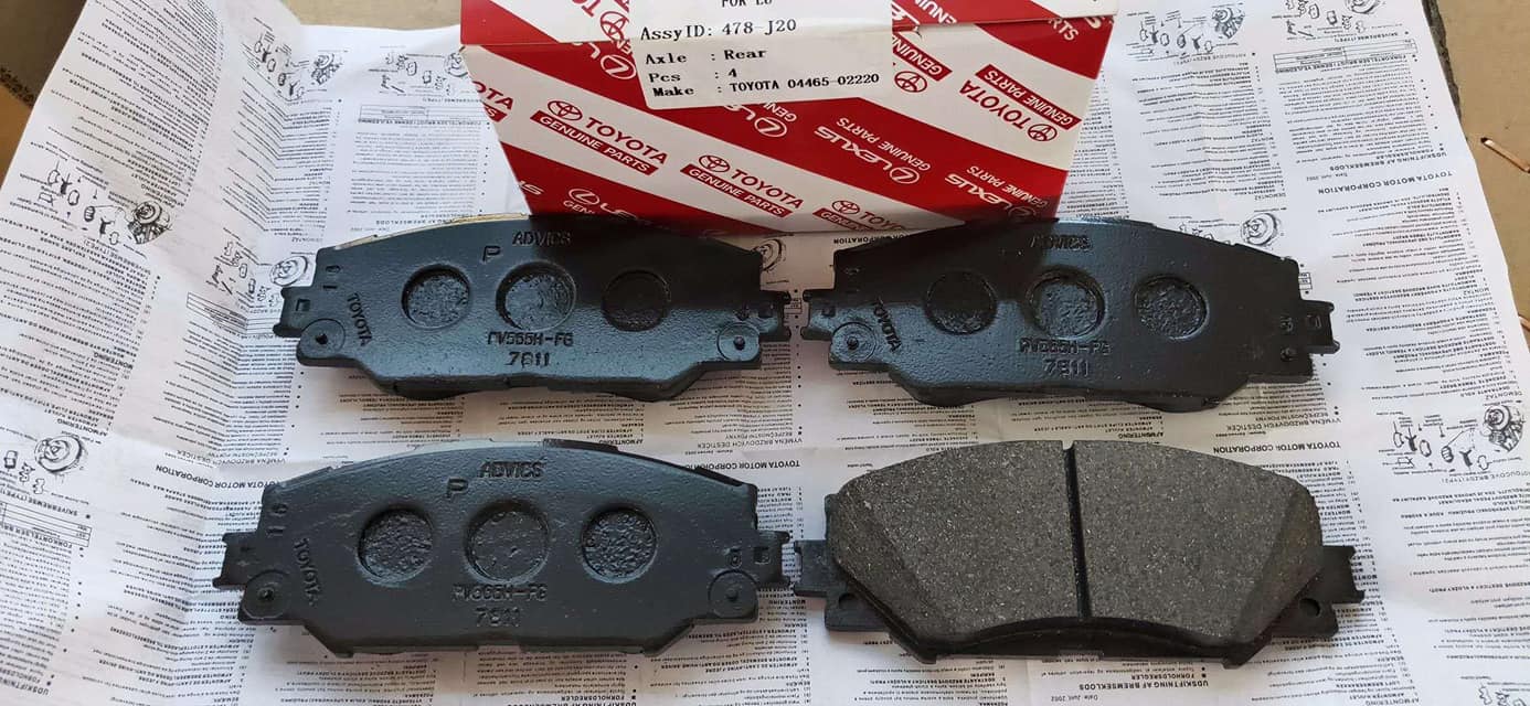 高品质刹车片 oem 04466-12150用于 Hilux Vigo详情图2