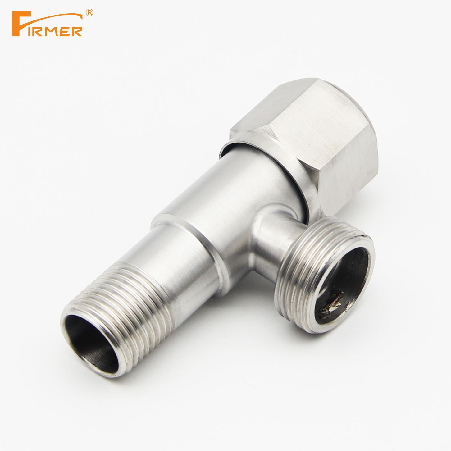 FIRMER 304 stainless steel triangle valve cold and hot water full valve switch off check valve water heater for home use Application Scenario