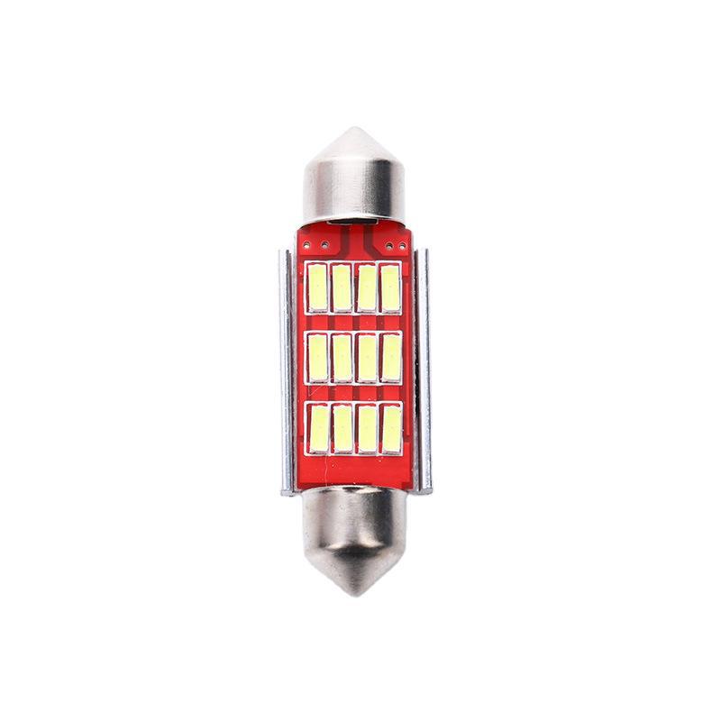 Dual Tip 4014 31/36/39/41Mm Decoding Reading Light License Plate Light Specification drawing