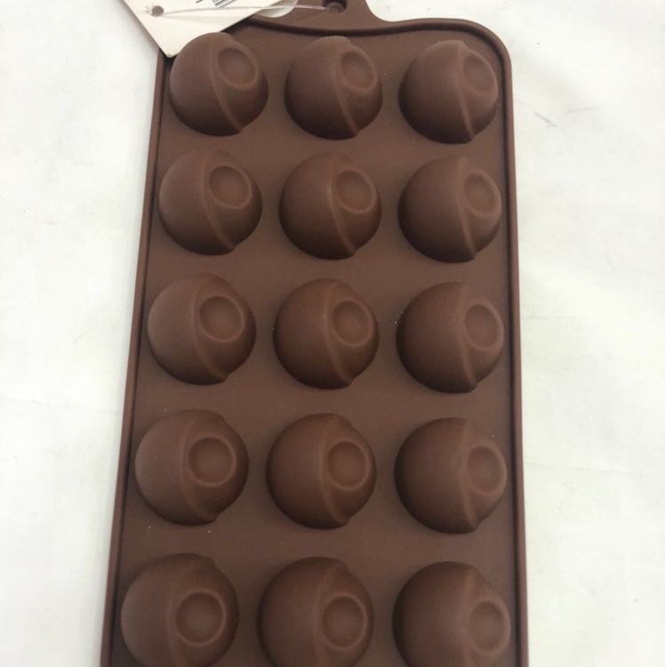 Silicone chocolate cake molds (circles) thumbnail
