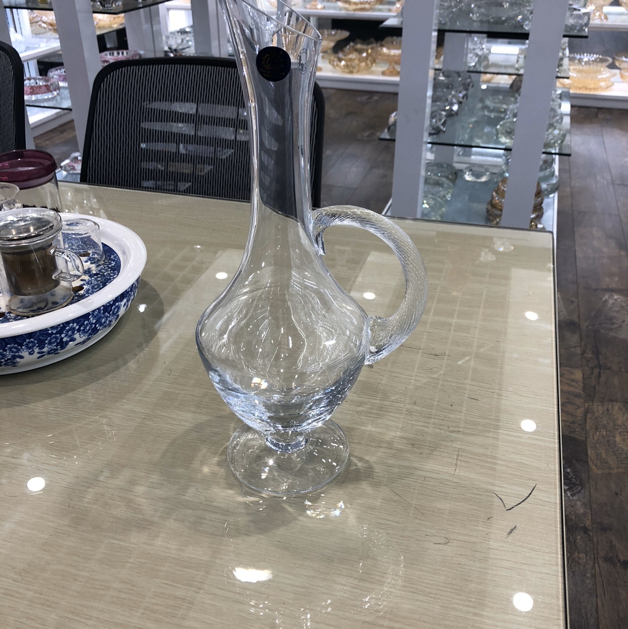 螺纹斜口醒酒器厂家直销当季新品可批发高颜值高质量