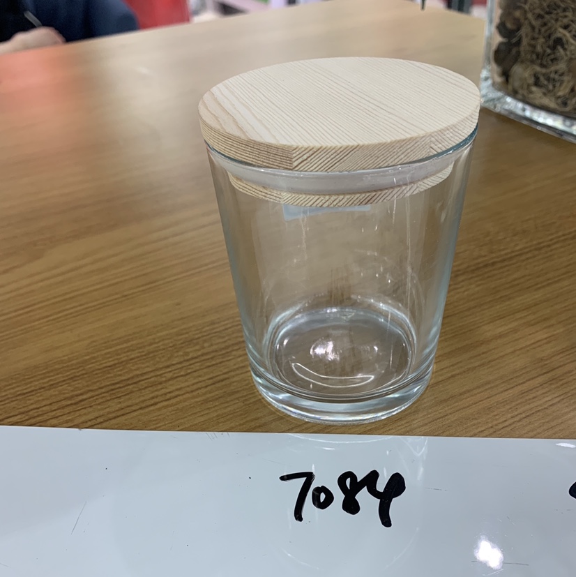 7084杯➕松木盖 90套格挡包装  透明2.40 蒙砂批发2.80