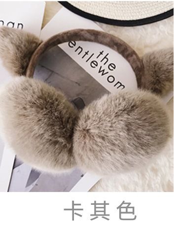 Earmuffs Winter Winter anti-freeze cute Korean version ear cap Cute cartoon cat ears foldable thumbnail