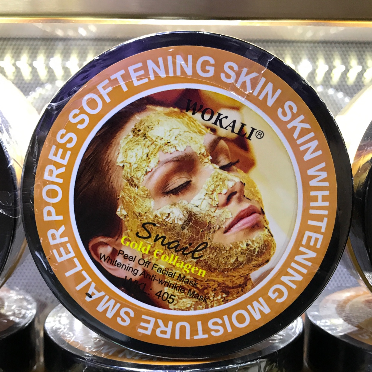 Gold tearing type mask mud 300g full figure