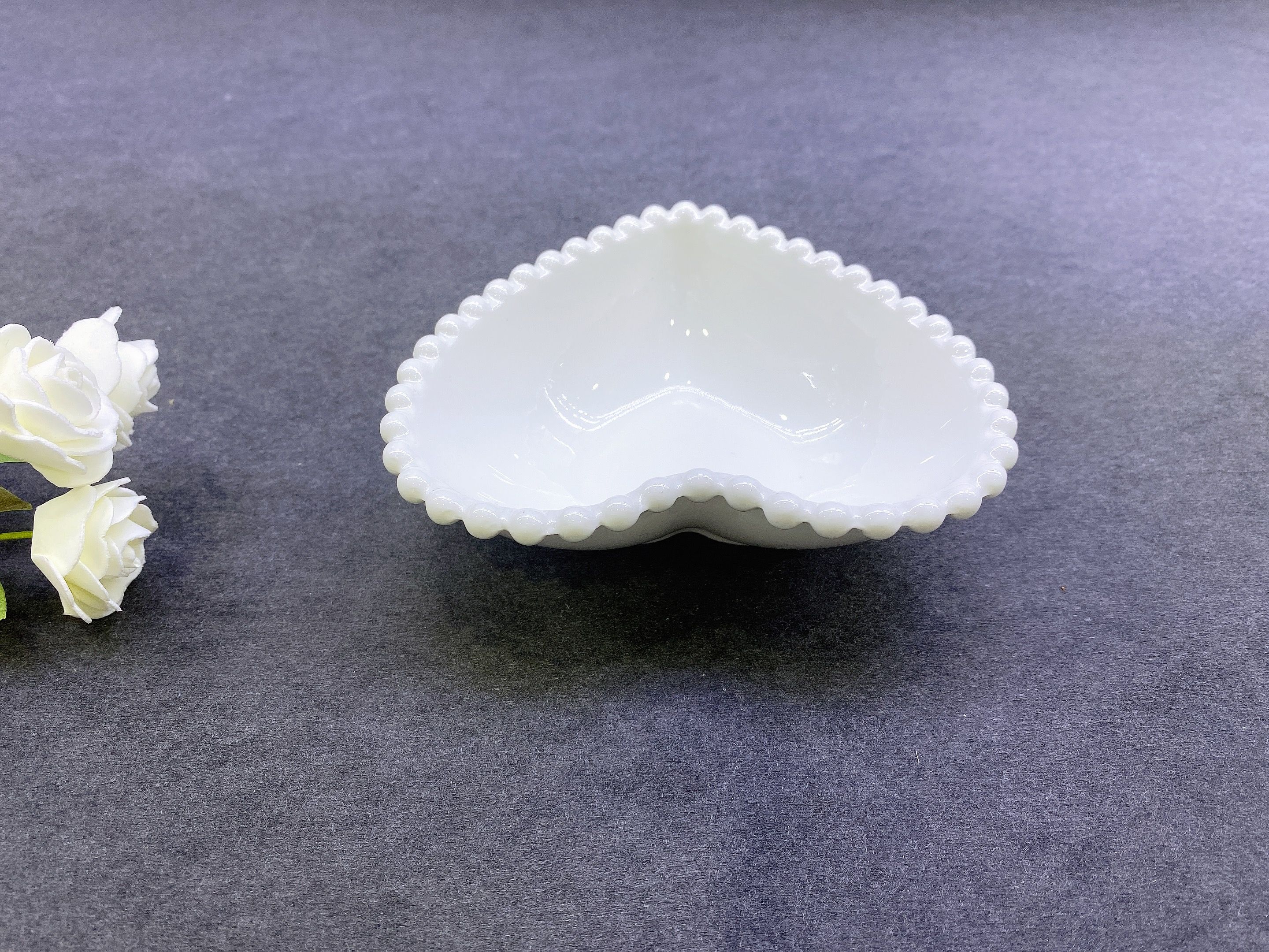 Ceramic saucer, love bowl, snack dish thumbnail