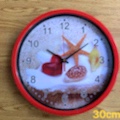 Foreign trade 30cm modern simple wall clock creative living room a variety of clock face wall clock can be customized undefined
