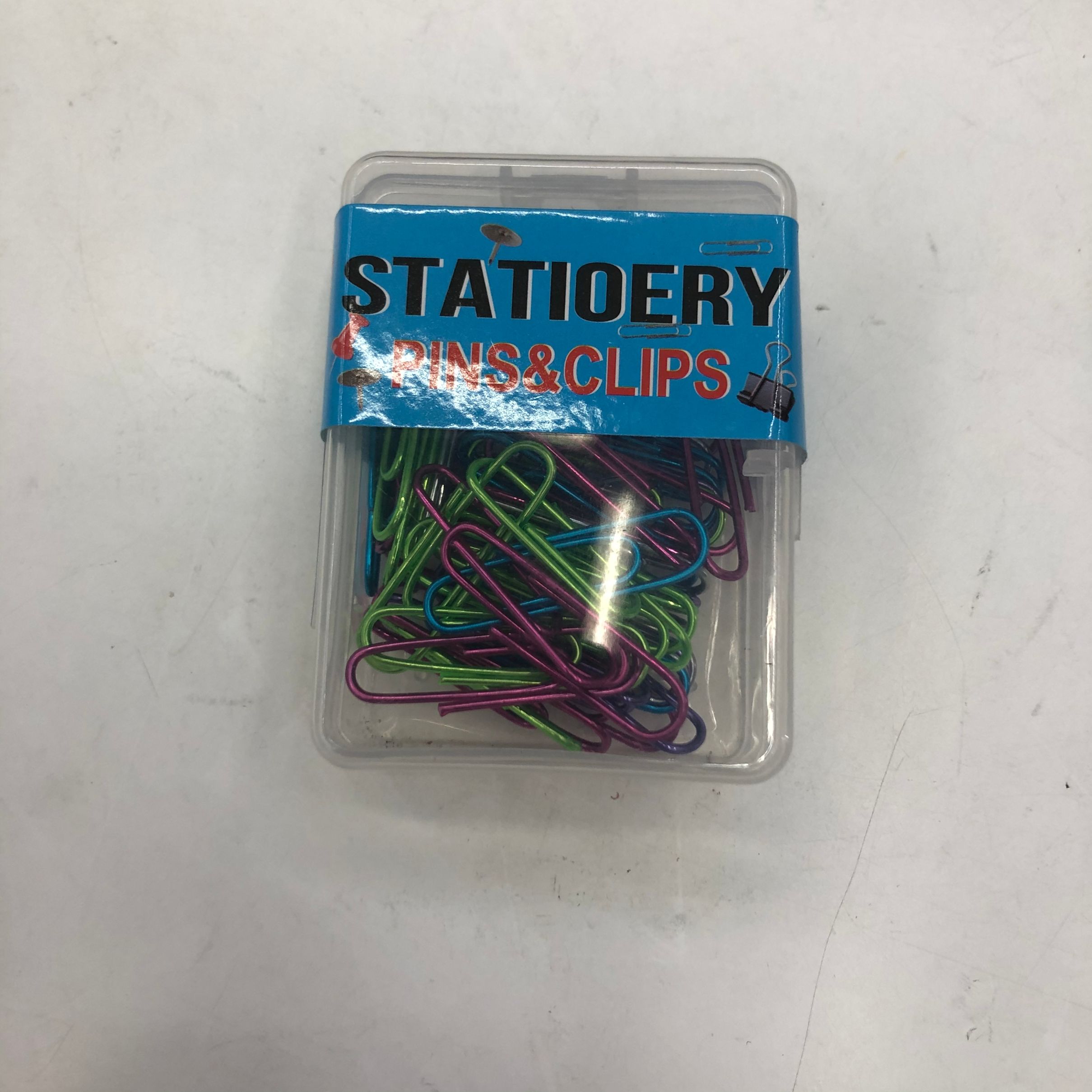 PP box 33 bright colour paper clip thumbnail