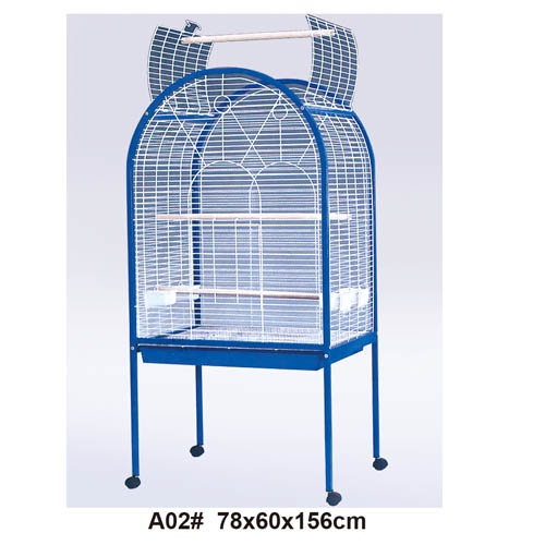 Large parrot cage, parrot stand, wire birdcage