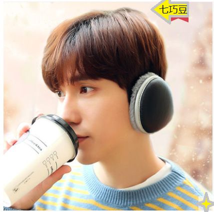 Winter earmuffs warm earmuffs for men and women earmuffs warm Korean version of ear protection earmuffs after wearing thicker ear cover thumbnail