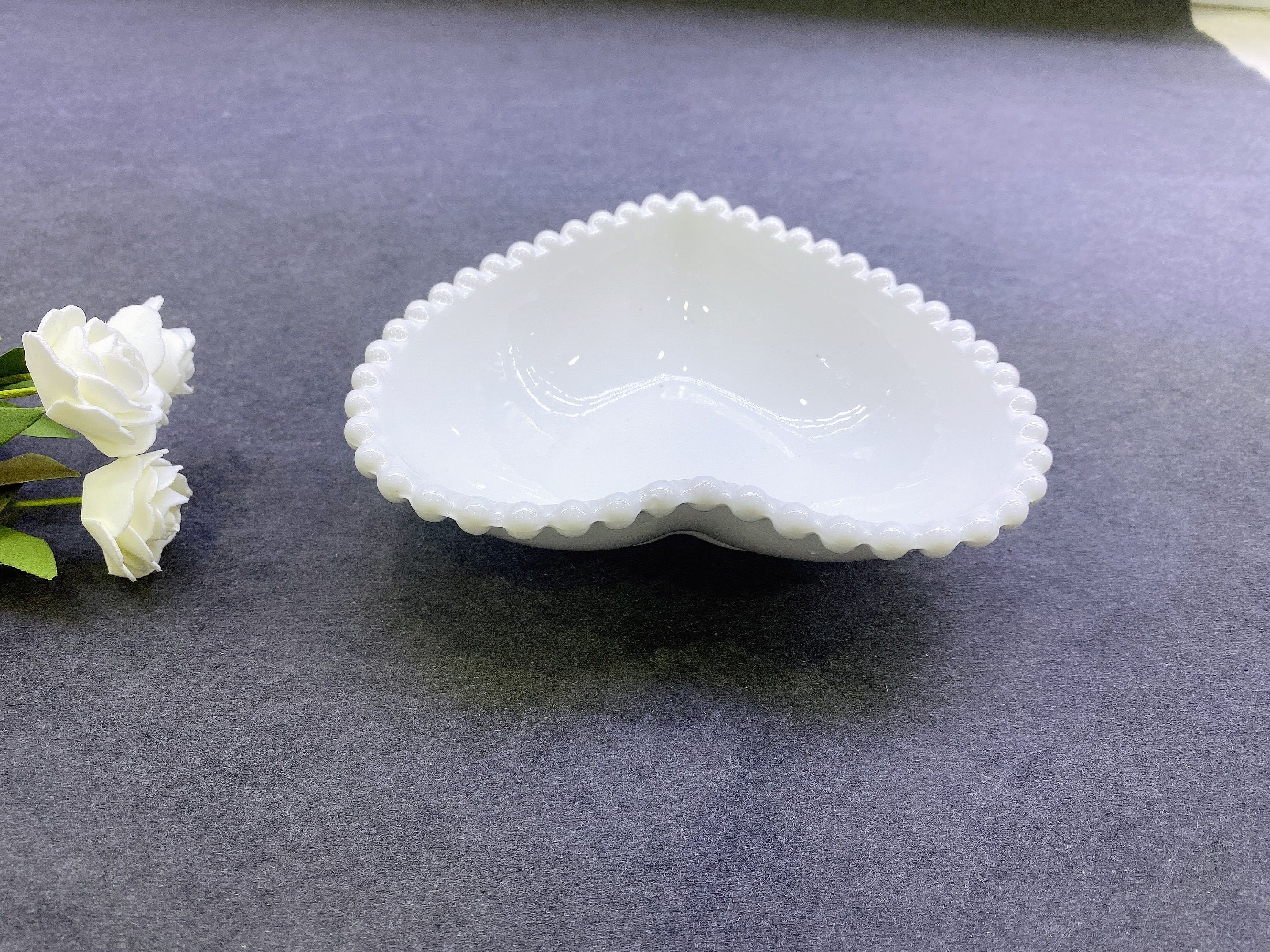 Ceramic love bowl dessert bowl dessert bowl