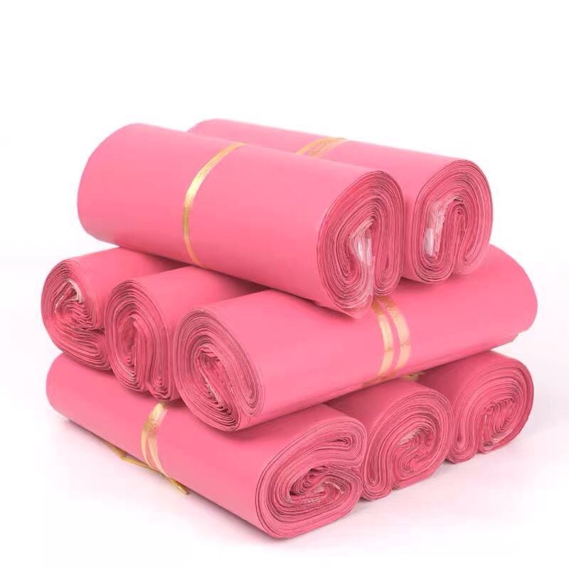 Green Express Bag Express Bag Custom Thickened Small Medium Size Waterproof Bag Logistics Packaging Bag Mail