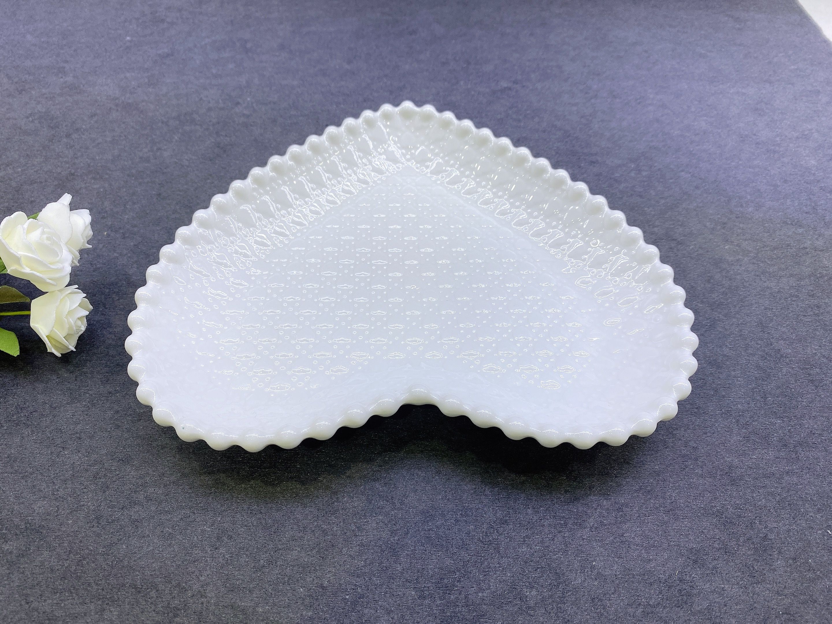 Ceramic steak plate dessert plate fruit plate