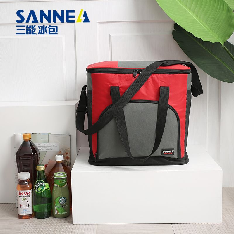 25L lunch bag, picnic insulation bag, high-end aluminum foil ice pack, seafood refrigeration bag, large-capacity portable bento bag