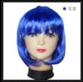 Makeup party supplies, short hair wig, BOBO hairstyle, colorful wig set, cute student hair, Halloween costume Application Scenario